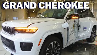 WATCH THE GRAND CHEROKEE 2023 CRASH TEST GREAT SUV