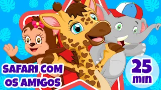 Safari com os Amigos da Giramille - 25 min | Desenho Animado Musical