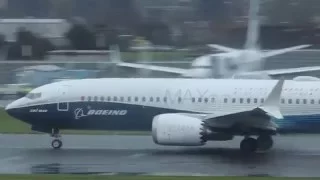 *FIRST FLIGHT* Boeing 737-8 MAX [N8701Q] first ever takeoff from RNT