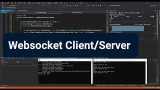 Websocket Client/Server App with C# (Visual Studio)