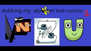 Dubbing my alphabet lore comics part 1