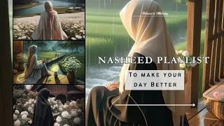 Nasheed Playlist to make your day Better✨Speed up nasheed 🩷#nasheed #playlist #peace #islam