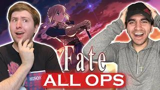 FIRST TIME REACTION!!! | Fate Series All Openings Reaction!