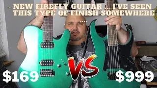 New Firefly FFTL Chameleon Green Guitar Unboxing ... Color change on a budget!