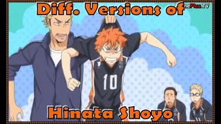 Haikyuu!! Hinata Shoyo's Different Versions [ Hinata Shoyo Funny Moments ]