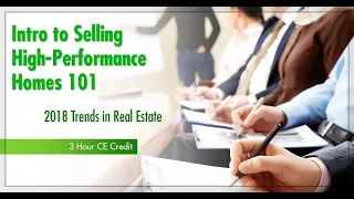 Intro to Selling High-Performance Homes 101 - Part 2