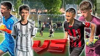 🎯 SCOPRO NUOVI TALENTI | finale JUVENTUS - MILAN scontro tra galacticos 🤯 ( gol capolavoro )