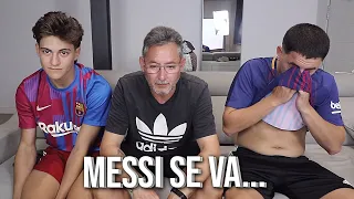 MESSI SE VA DEL BARÇA PARA SIEMPRE...