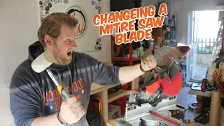 How to change a mitre saw blade!