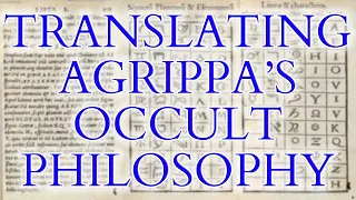 The Occult Philosophy of Agrippa in Translation - conversation w/ Eric Purdue + Q&A