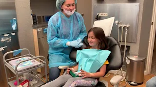 Extraction of a primary tooth