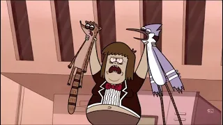 Regular Show - Muscle Man  Kills Mordecai And Rigby 2