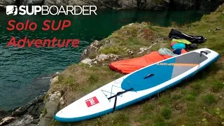 Solo SUP adventure / Smelly fish and sleeping on a cliff edge!