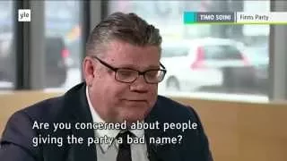 Timo Soini on  accusations of racism in the Finns Party