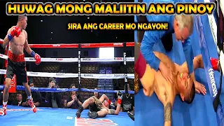 KNOCKOUT SA PINOY ANG UNDEFEATED PROSPECT NG GOLDEN BOY PROMOTION | EASY FIGHT DAW