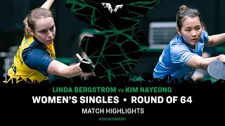 Linda Bergstrom vs Kim Nayeong | WS R64 | Saudi Smash 2024