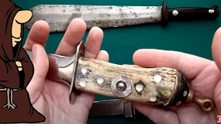 Самодельные ножи времен СССР в коллекции складных ножей РИ и СССР / USSR knife collection