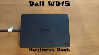 Dell WD15 USB type-c dock - Part 1 (review) (Обзор на русском)