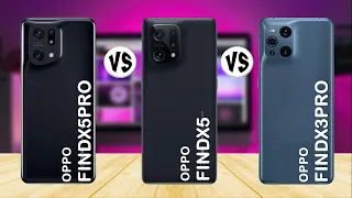 OPPO Find X5 Pro vs OPPO Find X5 vs OPPO Find X3 Pro - Comparison