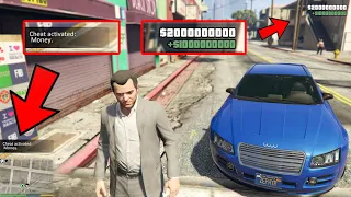 GTA 5 - Secret Phone Cheats PC! (Money Cheat, Super car & more)