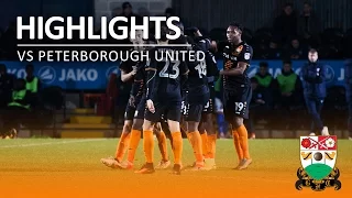 Highlights | Barnet 1-2 Peterborough United (Checkatrade Trophy)