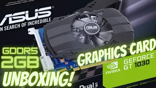 Unboxing! - Placa de Vídeo - Asus Phoenix NVIDIA GeForce GT 1030 - PH-GT1030-O2G 2GB GDDR5 6008MHz