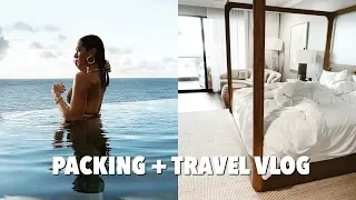 VLOG: pack/prep with me for hawaii + traveling to kauai!