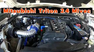 Mitsubishi Triton 2.4 Mivec แรงๆ จบๆได้ที่อู่บอลบุ๊คครับ