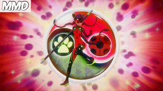 [ MMD Miraculous Ladybug s5 ] BugNoire TRANSFORMATION! + Debut + fight - Final season! (re-creation)