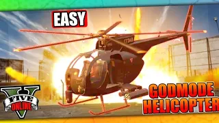 *AWESOME* GODMODE HELICOPTER GLITCH STILL WORKING AFTER ALL PATCHES GTA ONLINE