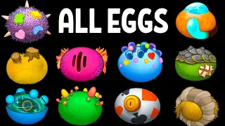 All Eggs - Mythical Island (Sounds and Animations)