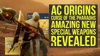 Assassin's Creed Origins Curse of the Pharaohs NEW SPECIAL WEAPONS & Mount Revealed (AC Origins DLC)