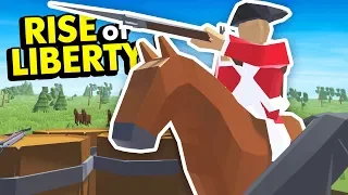 RIDING THE ULTIMATE HORSE UNIT IN RISE OF LIBERTY (Rise of Liberty Funny Gameplay)