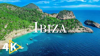 FLYING OVER IBIZA (4K UHD) - Calming Music Along With Beautiful Nature Video - 4K Video Ultra HD