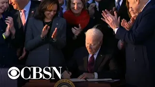 Biden signs bipartisan infrastructure bill into law