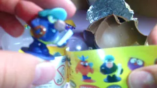 Обзорчик на шоколадный шар чупа-чупс  серии "смешарики дежавю"
