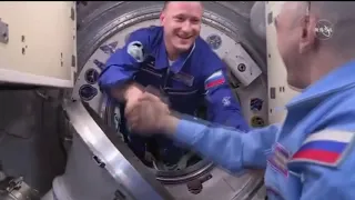 Launch and Docking of ISS Expedition 64