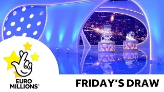 The National Lottery ‘EuroMillions’ draw results from Friday 19th July 2019