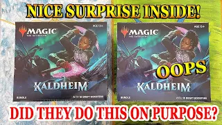 WOTC MADE AWESOME MISTAKE IN KALDHEIM BUNDLE