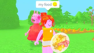 peppa pig wants to eat me alive…