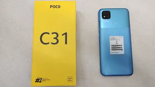 POCO C31 Smartphone Unboxing Video in Tamil