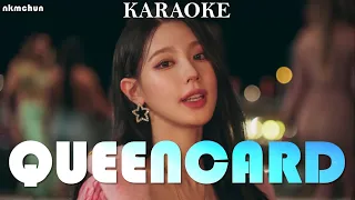 Karaoke - '퀸카 (Queencard)' ((여자)아이들((G)I-DLE)) | Instrumental