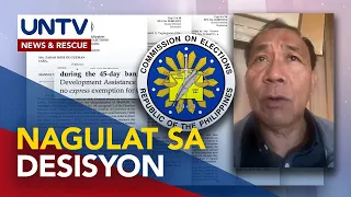 Cagayan Gov. Manuel Mamba, iaapela ang diskwalipikasyon ng COMELEC division