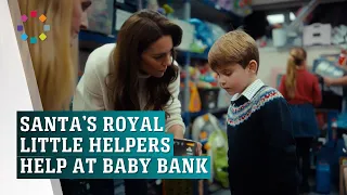 Princess of Wales takes her children to volunteer at local Baby Bank