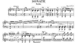 Beethoven: Piano Sonata in E flat major Op. 31 No 3 - Robert Riefling, 1965 - MHS OR 191