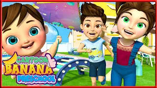 воздушного змея | Banana Cartoon Preschool-банане Мультфильм