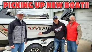 PICKING UP MY DREAM BOAT!!! - Vexus DVX 20/Mercury 300R