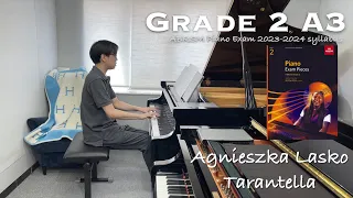 Grade 2 A3 | Agnieszka Lasko - Tarantella | ABRSM Piano Exam 2023-2024 | Stephen Fung 🎹