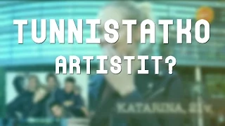 Tunnistatko menneen ajan artistit?