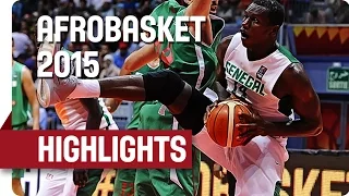 Senegal v Algeria - Game Highlights - Quarter Final - AfroBasket 2015
